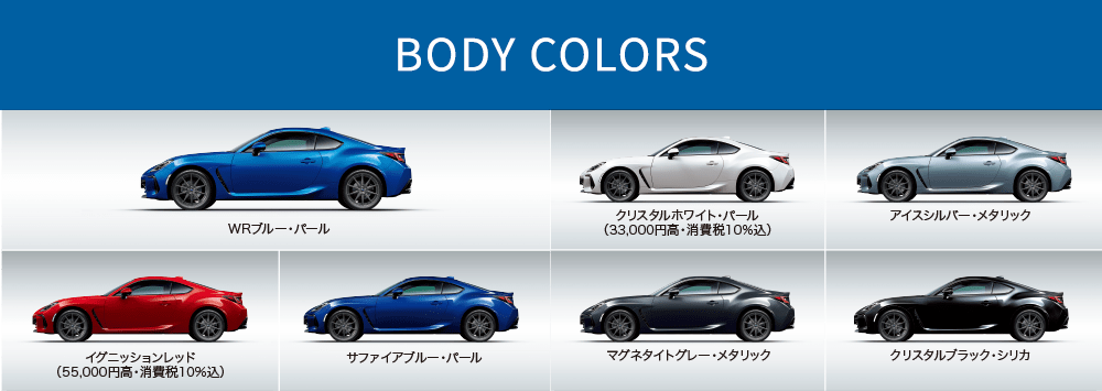 BODY COLORS