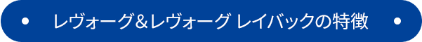 レヴォーグ&レヴォーグ レイバックの特徴