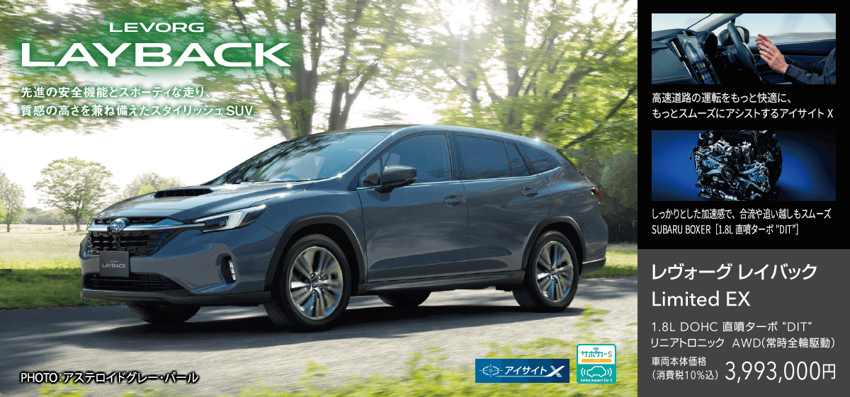 LEVORG LAYBACK Limited EX