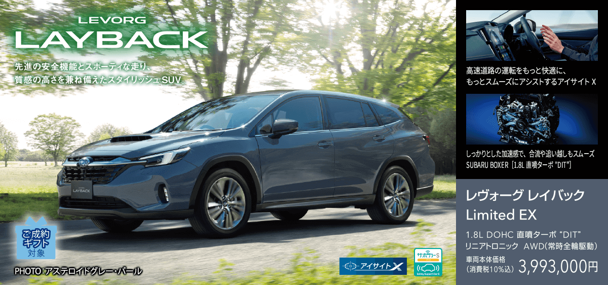 LEVORG LAYBACK Limited EX